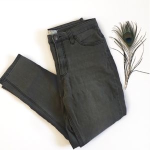 Free People grey skinny jeans